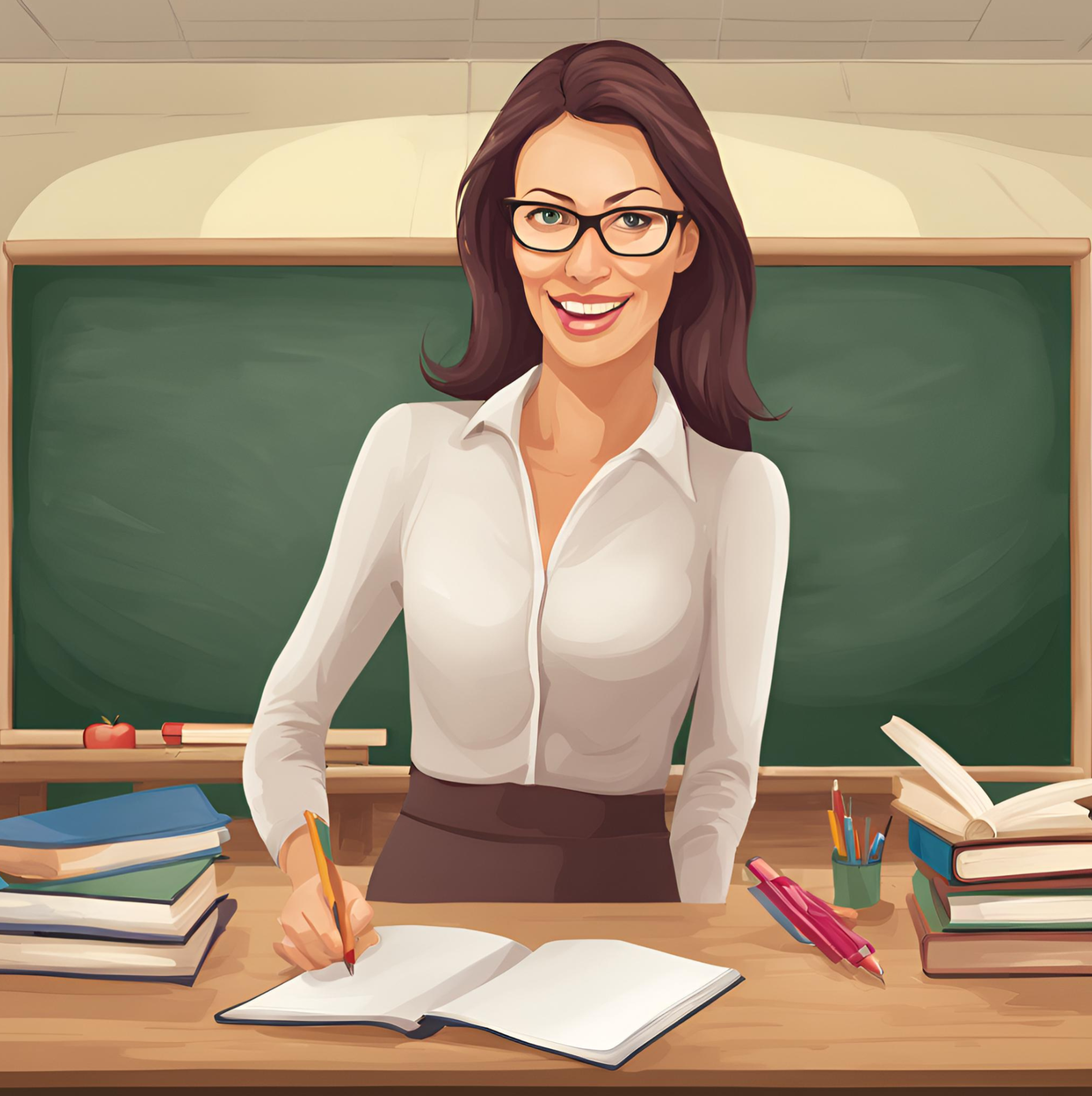 Teachers illustration